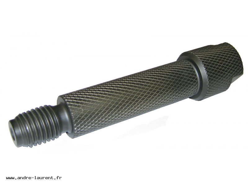 Knurled shaft